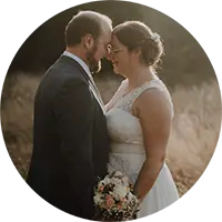 Stefanie und Daniel Testimonial Foto bei deren Hochzeit